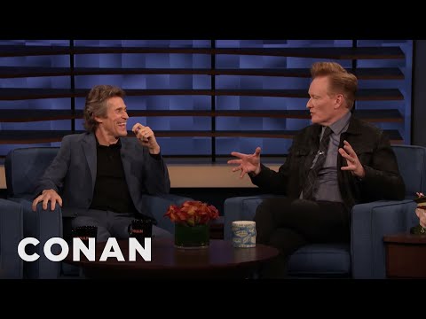 Willem Dafoe Is A Fan Of Conan’s 1996 Interview With Abel Ferrara | CONAN on TBS