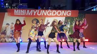 181011 #공원소녀(GWSN) 3 - 욜로와(Yolowa) @명동예술극장앞Busking[4K][직캠 by shinlim]