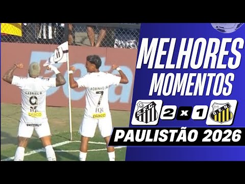 Santos x Novorizontino | Melhores Momentos | Paulistão 2026