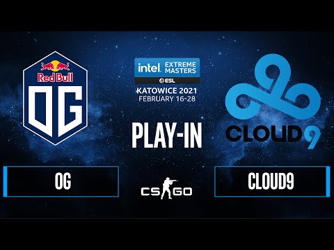 CS:GO - Cloud9 vs. OG [Overpass] Map 2 - IEM Katowice 2021 - Play-In