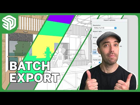 Batch Exporting Scenes and Styles