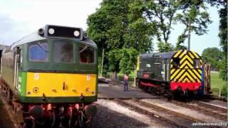 preview picture of video '25185 (D7535) | Departing Paignton On The Dartmouth Steam Railway | 19/5/2011'