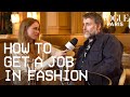 Rianne Van Rompaey asks David Sims how to become a fashion photographer | Vogue Paris
