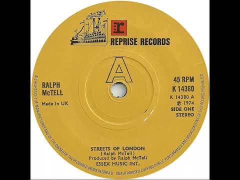 UK New Entry 1974 (276) Ralph McTell - Streets Of London