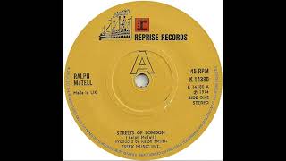 UK New Entry 1974 (276) Ralph McTell - Streets Of London