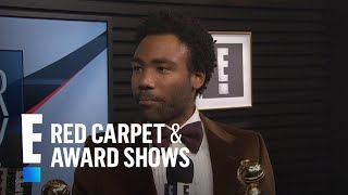 Donald Glover Celebrates His 2017 Golden Globes Wins | E! Live from the Red Carpet