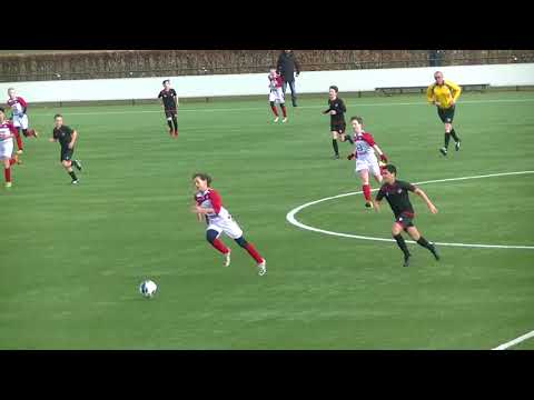 Isaiah Ahmed UVV JO13-1 - FC De Bilt JO13-1 1ste helft  (1-0)