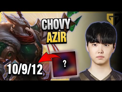 GEN Chovy MIDDLE Azir vs Orianna | 15.10