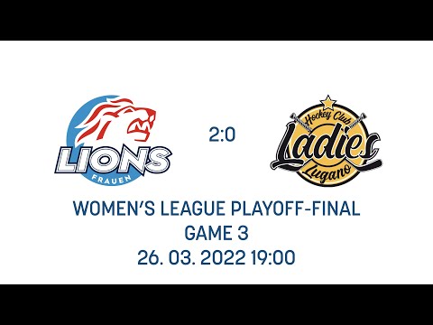 Playoff-Final Game 3: ZSC Lions vs HC Ladies Lugano