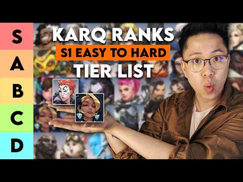 KarQ Ranks Easiest to Hardest Heroes for Season 1 Overwatch (Tier List)