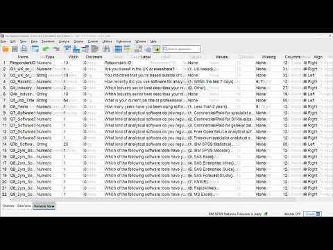 Exporting data from Survey Monkey to SPSS