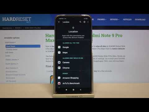 How to Operate Apps Permissions in Xiaomi Redmi Note 9 Pro – Access Permission Manager