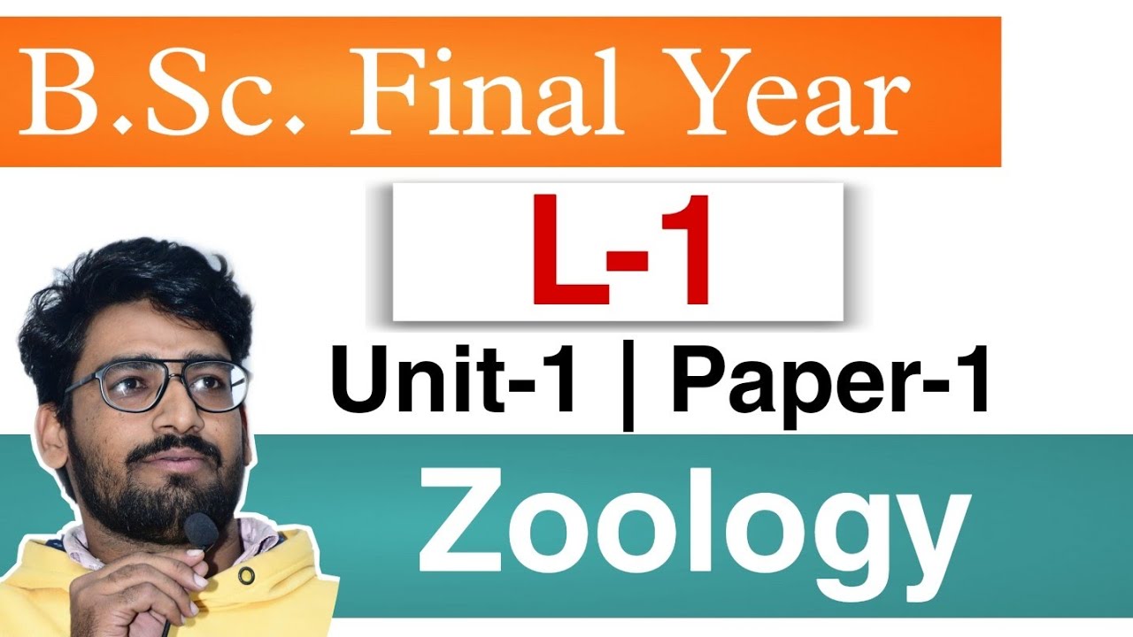 Watch video B.Sc. 3 Zoology 1 Unit 1 Lecture 1 Now B.Sc. 3 Zoology 1 Unit 1 Lecture 1