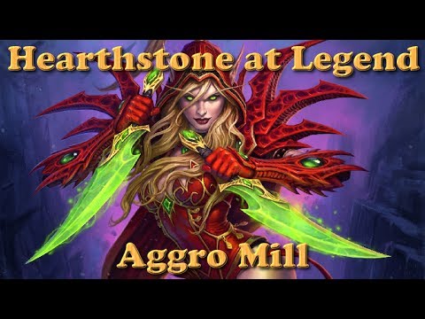 Hearthstone at Legend - Aggro Mill Rogue - Season 3 - #2