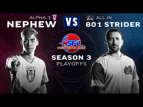 Nephew (G) vs. 801 Strider (G) - Bo3 - Street Fighter League Pro-US - Season 3 Playoffs