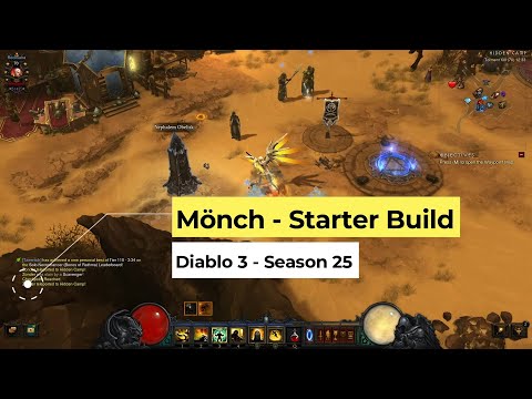 Diablo 3 - Mönch: Starter Build für Season 25 (Patch 2.7.2)