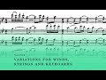 Steve Reich - Variations for winds, strings and keyboards [w/score]