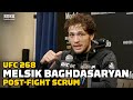 Melsik Baghdasaryan ‘Not Happy’ With Win Over Bruno Souza | UFC 268 | MMA Fighting