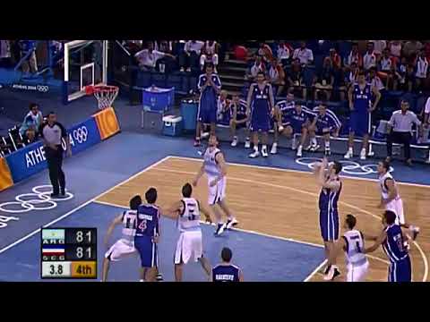 20815 Argentina 83 - Serbia 82 - Juegos Olímpicos Atenas 2004