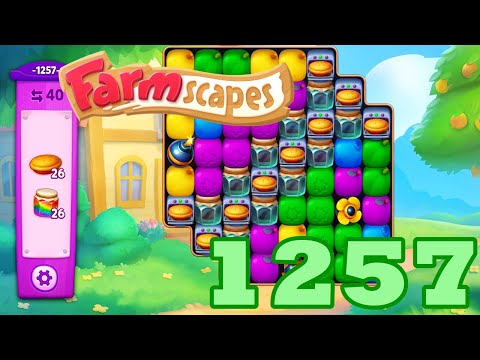 Farmscapes Level 1257 HD Gameplay Walkthrough | 3 - match game | android | ios | pc | GameGo Game