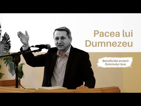 Valentin Hrihorciuc - PACEA LUI DUMNEZEU (Beneficiile învierii Domnului Isus)