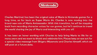 Mario Loses His Voice! Charles Martinet "Stepping Away" from Iconic Role