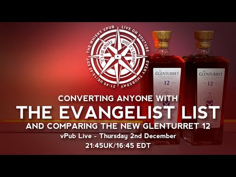 vPub Live - The Evangelist List : 5 Whiskies to convert anyone this Christmas
