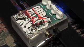 Devi Ever Godzilla fuzz guitar effects pedal demo with Strat