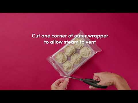 Microwaved Soup Dumplings - Cooking Instructions