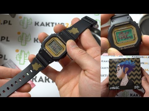 CASIO GORILLAZ 2D DW-5600GRLZ2-1 LIMITED G-SHOCK