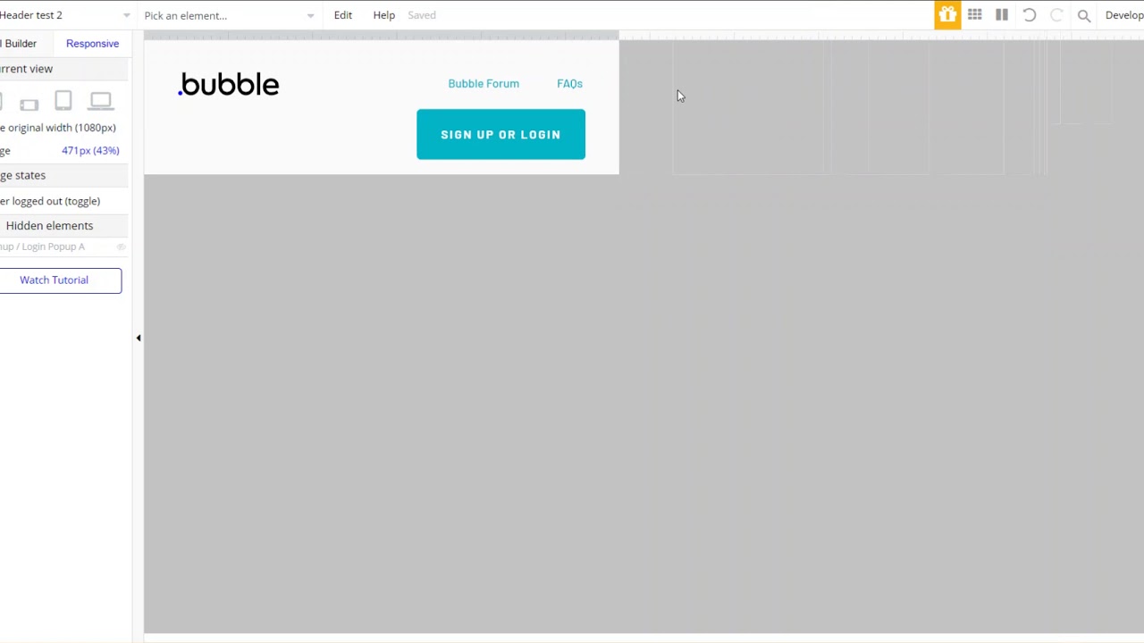 Header Menu Responsive - Responsiveness - Bubble Forum