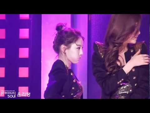 [fancam]111017 Taeyeon Cute @KBS Joy 5th Annivesary Big Concert