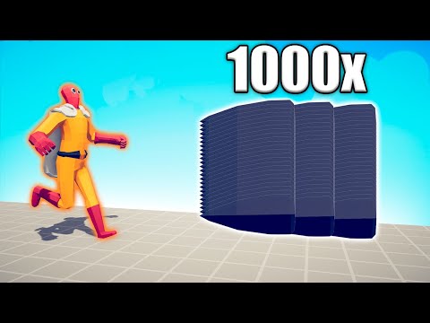 1000x OVERPOWERED TANK vs UNITS - TABS | Totally Accurate Battle Simulator 2024