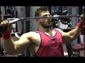 Nasrat Ansari Afghan Bodybuilder - Back Workout Lat Machine