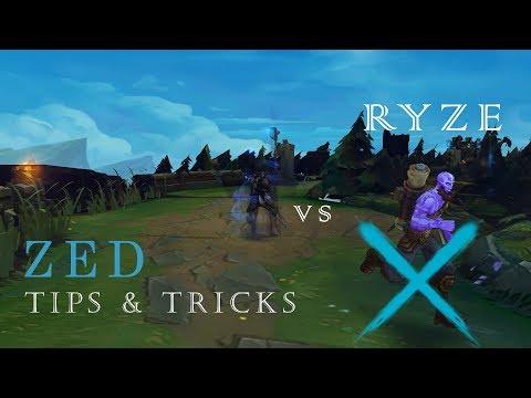 ZED TIPS & TRICKS | ZED VS. RYZE
