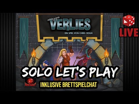 Winziges Verlies - Solo Live Let's Play inklusive Brettspielchat