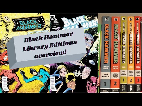 BLACK HAMMER LIBRARY EDITIONS Overview | Dark Horse | Jeff Lemire | Dean Ormston