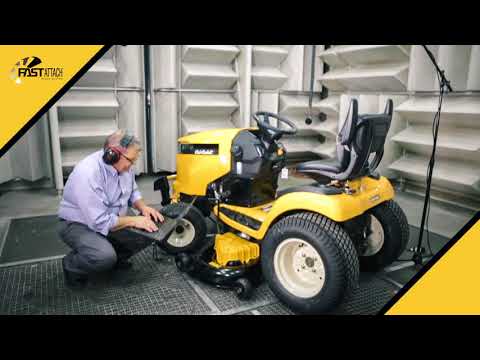 Cub Cadet Fast Attach Blade System  Introducing the fast attach blade system