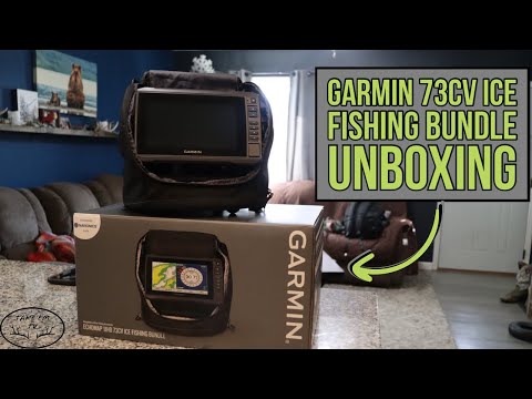 Garmin 73cv Ice Fishing Bundle UNBOXING!