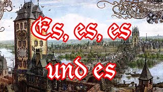 Music video thumbnail preview for Es, es, es und es (Gesellenlied) - German craftsmen song + English Translation by Zupfgeigenhansel