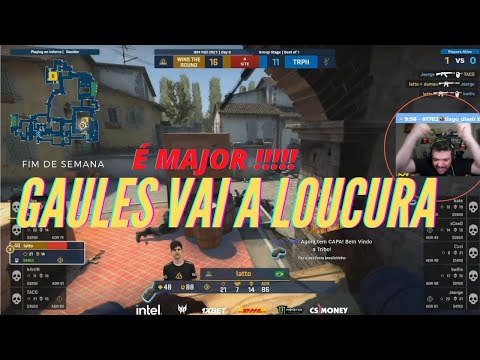GAULES vai a loucura, GODSENT vs Triumph - IEM Fall - EMOCIONANTE, festa na TRIBO - BEST MOMENTS.