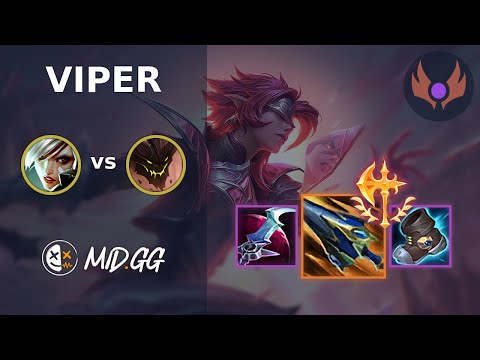 MID.GG: [ Viper ] Riven TOP vs Malphite | NA MASTER | LOL Season 2024