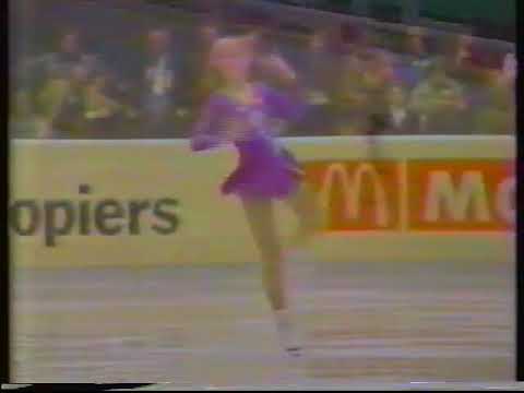 Claudia Leistner - 1983 World Championships FS