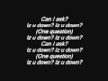 Kid Ink - Iz U Down ft Tyga (Lyrics)