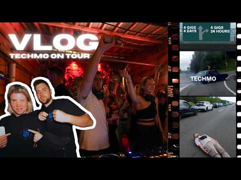 4 Gigs | 24 Hours | Techmo on Tour Episode 1 | From Symbiotikka inside Kit Kat Club to Ritter Butzke