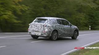 2023 Mercedes Benz EQS SUV spy video