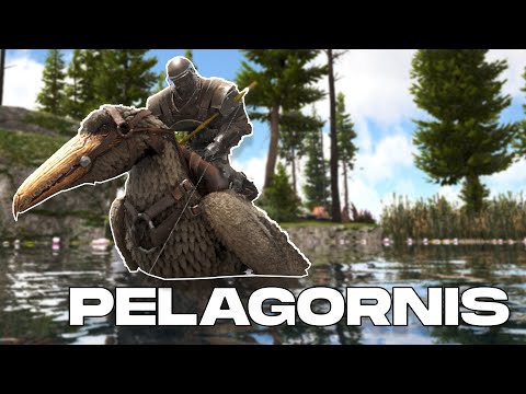 HOW TO TAME A PELAGORNIS & ALL ITS SKILLS (PC, PS & XBOX) - ARK