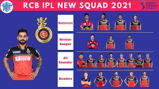 RCB Final New Squad IPL 2021 | Royal Challengers Bangalore Full Squad 2021 | RCB Players List 2021