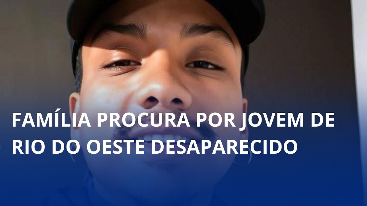 Família procura por jovem de Rio do Oeste desaparecido após sair de clínica em Blumenau
