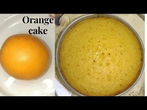 Orange cake making recipe // কমলা দিয়ে কেক তৈরির রেসিপি একদম সহজ // অনেক বেশি মজার কমলার কেক তৈরি